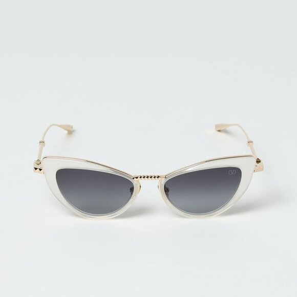 NEW VALENTINO SUNGLASSES GOLD GREY WOMEN EYEWEAR VALENTINO main image 3
